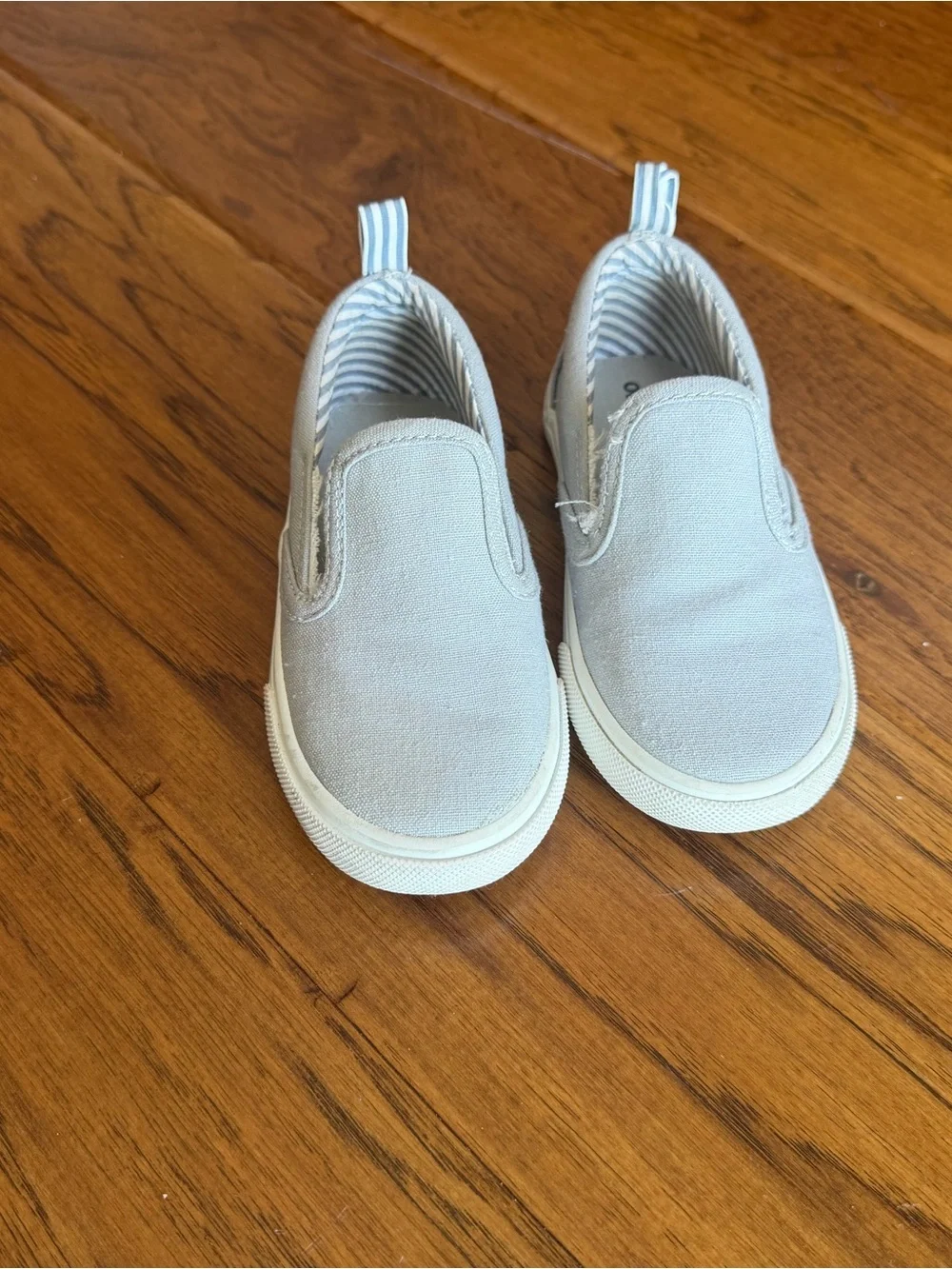 Old Navy Kids Slip-On Shoes in light grey, Light Brown and dark Brown trio